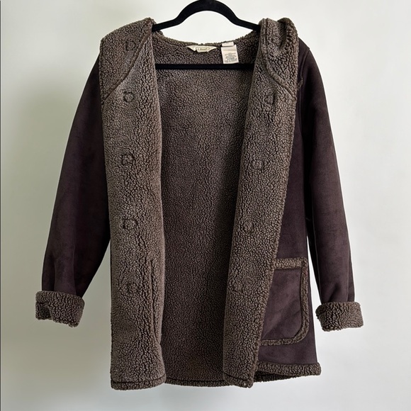 L.L. Bean Brown Teddy Jacket - Picture 7 of 7